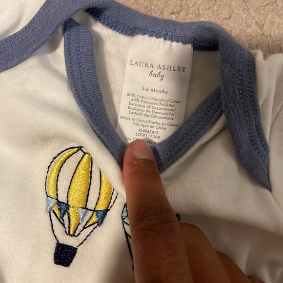 Laura Ashley 3-6M Onesie Bundle (3) - Picture 4 of 10